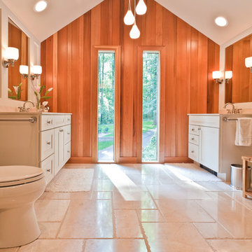 Eclectic Contemporary Master Bath