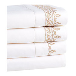 Mayenne Maison - Mayenne Maison Santorini Bedding Sheet Set - Sheet And Pillowcase Sets