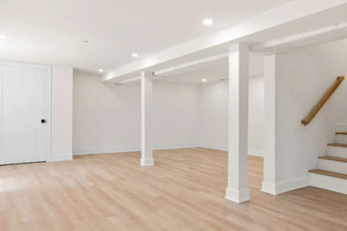 Example of a basement design in Denver
