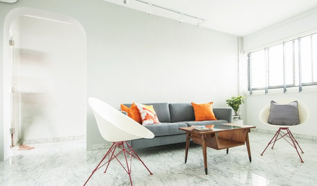 Houzz Tour: This HDB Flat Revives its Old Features With Modernity