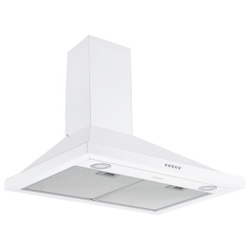 30" Convertible Wall Mount Pyramid Range Hood