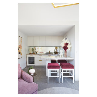 Luxury Pool House - Modern - Kitchen - Melbourne - by Lewisham ...