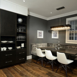 Stained Maple Live Edge Table - Dining Tables