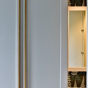 Timeless Luxury fitted bedroom and walk in wardrobe.