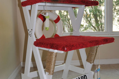 Lifeguard Chair cat tower