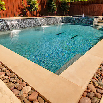 Geometric Pool Designs Dallas, Highland Park & Plano