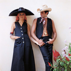 Slim Aarons, Actor George Hamilton And Model Alana Collins In Capri, 1968 - Artwork