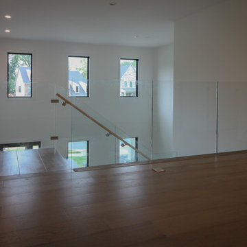 Project #80 | Mono-Beam Staircase with Glass Panels
