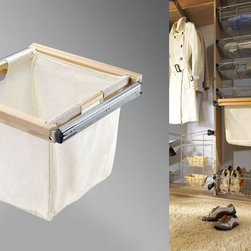 Pull Out Laundry Bag for wardrobe 3323 - Laundry Baskets