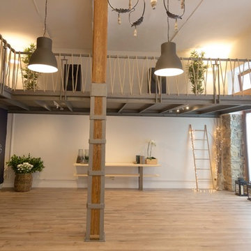 Decoración de estudio de yoga en la cl Urdaneta, 4 de San Sebastian.