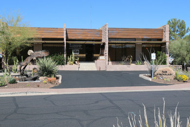 Example of a trendy exterior home design in Phoenix