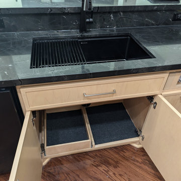 Japandi Maple Negresco kitchen