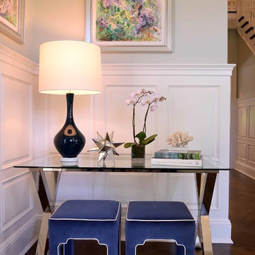 Vignette of Front Hall Table
