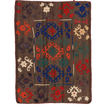 Oriental Kilim Afghan Antique 6'9"x5'1"
