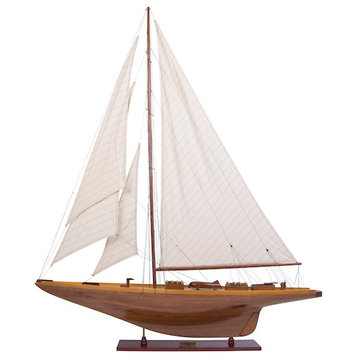 Authentic Models Shamrock Yacht Wood/Multicolored wood