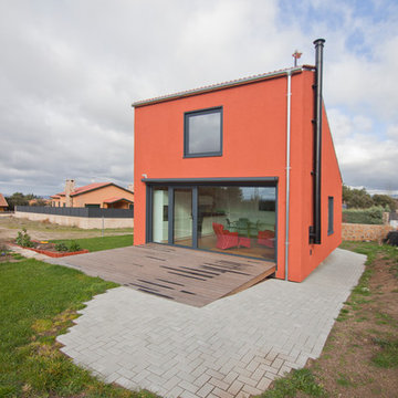 Jardin con casa