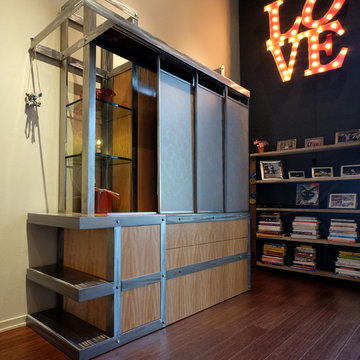 Industrial Wall Bed for San Francisco Loft