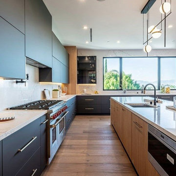 Experiment with On-Trend Elements, Kitchen Remodel in Sunnyvale, CA