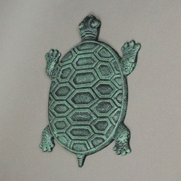 Cast Iron Turtle Garden Stepping Stone Step Tile