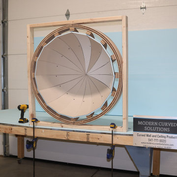 Easy Dome Ceiling Assembles in about an hour or canbe purchased fully assembled