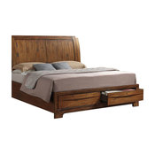 Sonoma Storage King Bed, Warm Chestnut, King