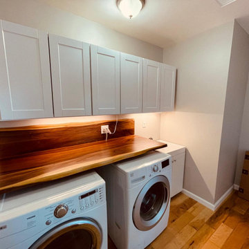 Laundry Room Remodeling Project in Del Mar.