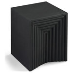 Meridian Furniture - Centennial Iron End Table, Black, End Table - Indulge in the allure of the Black Centennial End Table by Meridian Furniture. Its captivating design and luxurious Black elevate any space with effortless elegance. Crafted with precision and durability in mind, this stunning piece becomes the focal point of gatherings, fostering moments of connection and warmth. Embrace sophistication and style with the Centennial End Table, a testament to exquisite taste and timeless beauty.