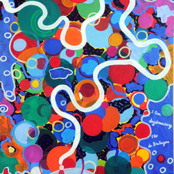 I love daydreaming, 72 x 48 in - Paintings