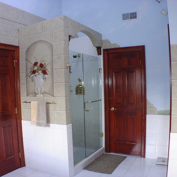 bathroom mural