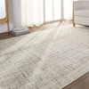 Vibe by Jaipur Living Sovis Abstract Light Gray/ Ivory Area Rug, 7'10"x10'10"