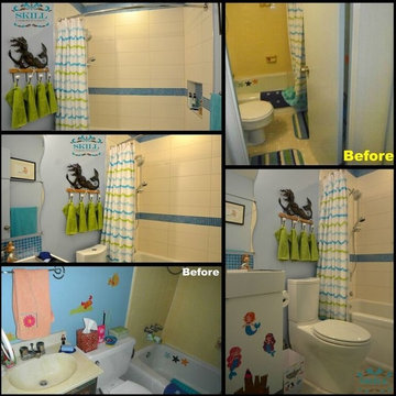Princess Blue Bathroom
