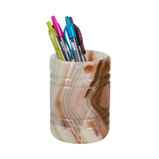 Pencil Cup with Note Holder