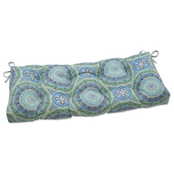 Delancey Lagoon 48x18" Outdoor Tufted Bench/Swing Cushion