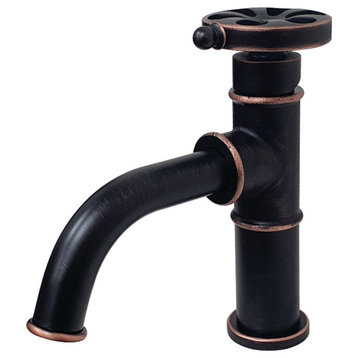 KS282RXNB Belknap Single-Handle Bathroom Faucet With Push Pop-Up, Naples Bronze