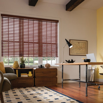 Wood & Faux Wood Blinds