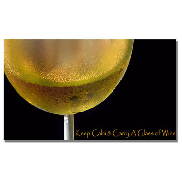 'Golden Wine' Canvas Art by Kathie McCurdy