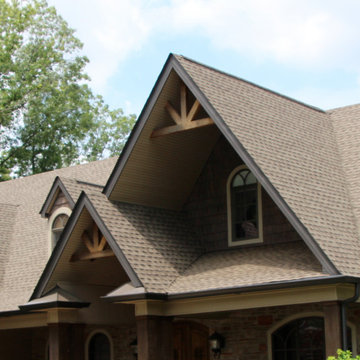 Farmhouse with Timberline HD Weathered Wood
