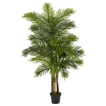 6' Areca Palm Artificial Tree, Real Touch