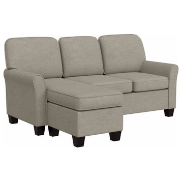 Hillsdale Lorena Upholstered , Greige, Sofas and Loveseats