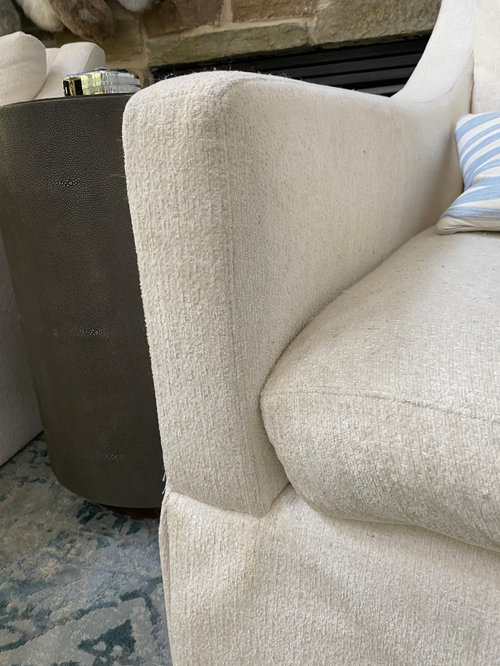 Which Pottery Barn FABRIC did you choose and how’s it going?