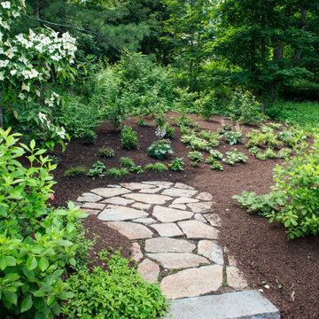 Tranquil Garden Oasis  Landscape Design Lincoln Massachusetts