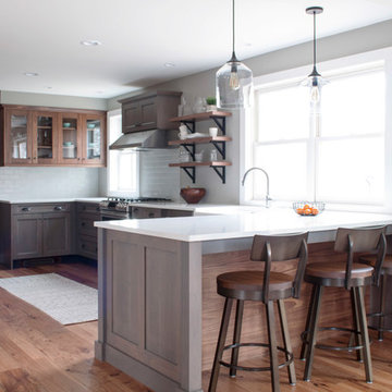 Two-tone Transitional Kitchen