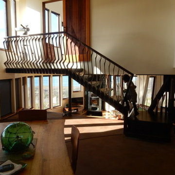 Bodega Bay Sculptural Stairs