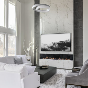 Modern Black & White Home