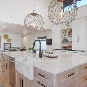 Carter Court - Transitional Eclectic Kitchen