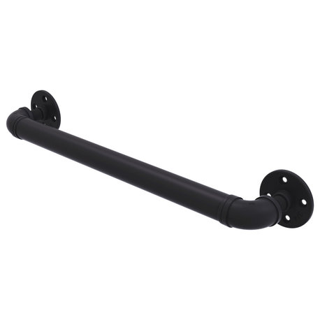 Pipeline Grab Bar, Matte Black, 24"