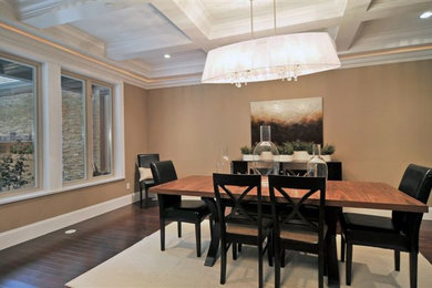 Inspiration for a dining room remodel in Vancouver