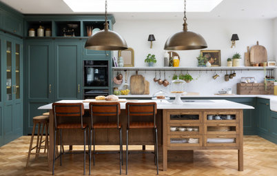 Kitchen Tour: A Hidden Walk-in Pantry in a Stylish Shaker Kitchen