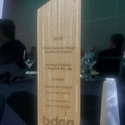 Salt Street - Winning Trophy Best Heritage 2025 BDAA National Awards - Products
