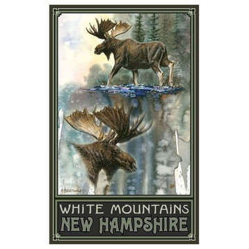 Dave Bartholet White Mountains New Hampshire High Art Print, 24"x36"